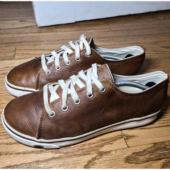 KEEN Timmons Brown Leather Men's Leather Sneakers Size 9 - Picture 2 of 8